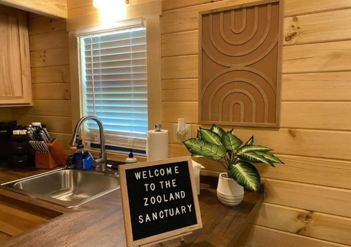 Serene 1Br Cabin Near Nc Z00 With Loft & Waterview Asheboro Bagian luar foto
